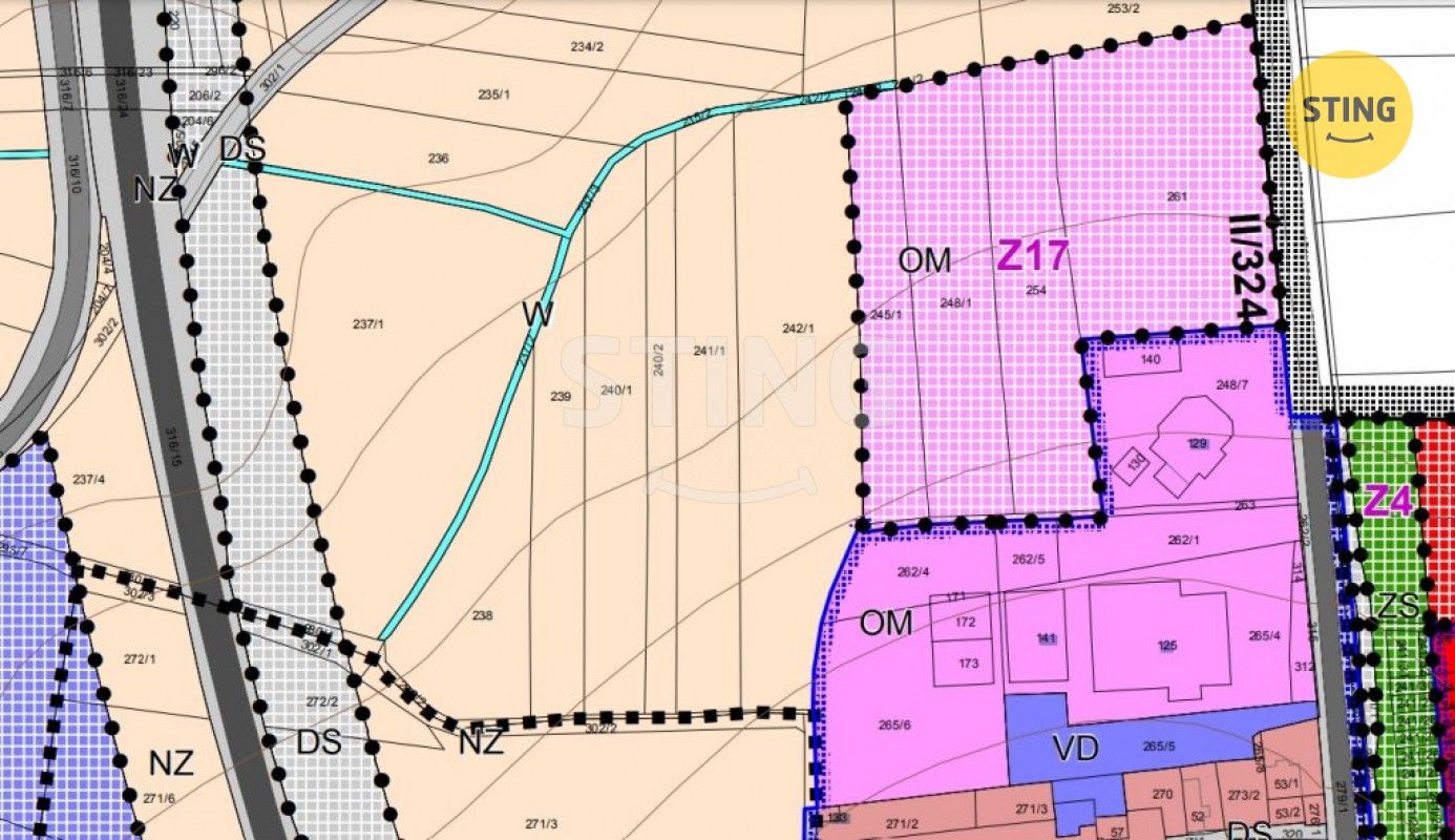 Prodej komerční pozemek - Mikulovice Blato, 6 059 m² - 5