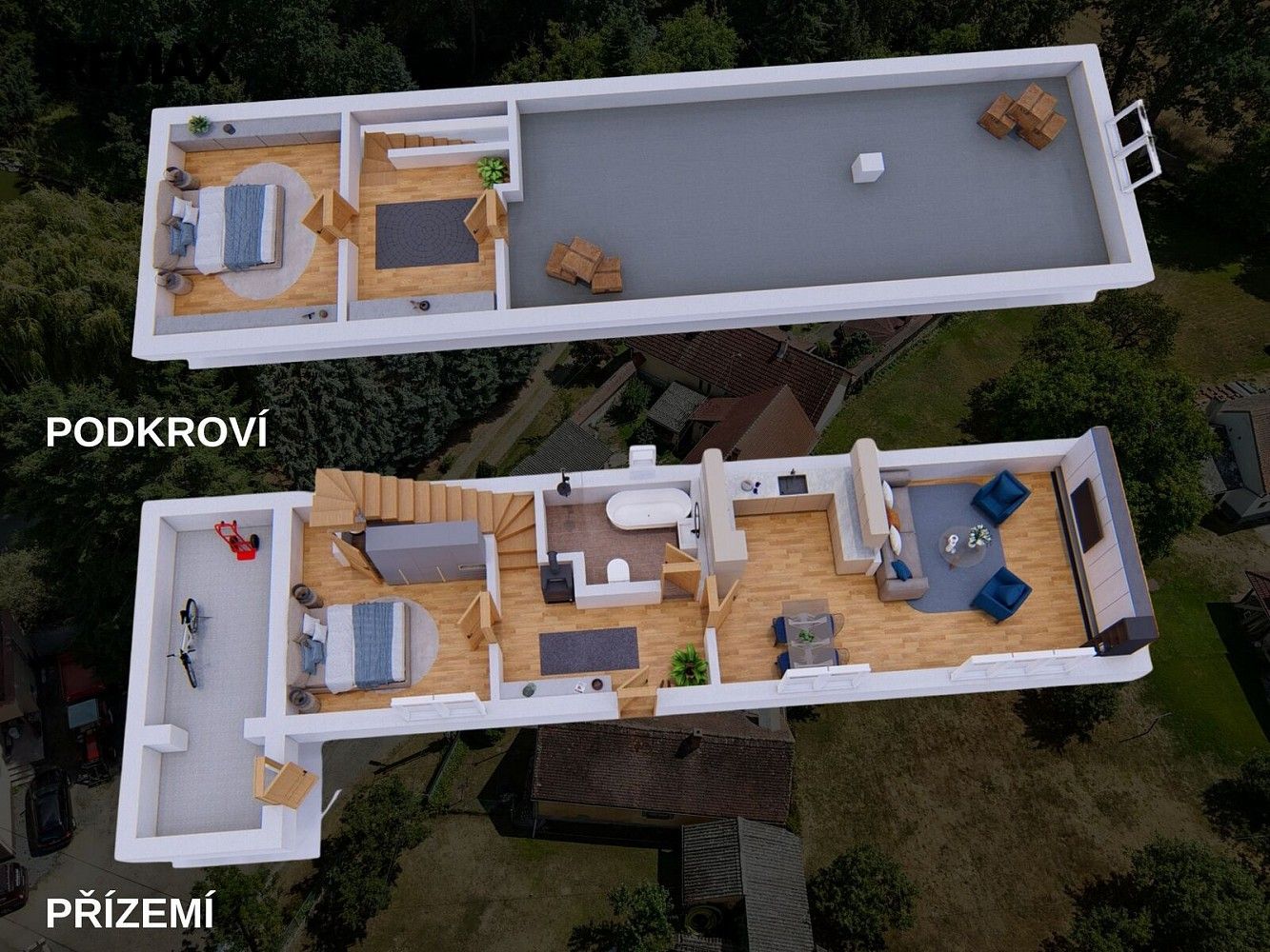 Prodej rodinný dům - Sedlčany - Třebnice, okres Příbram, Středočeský kraj, 105 m² - 5